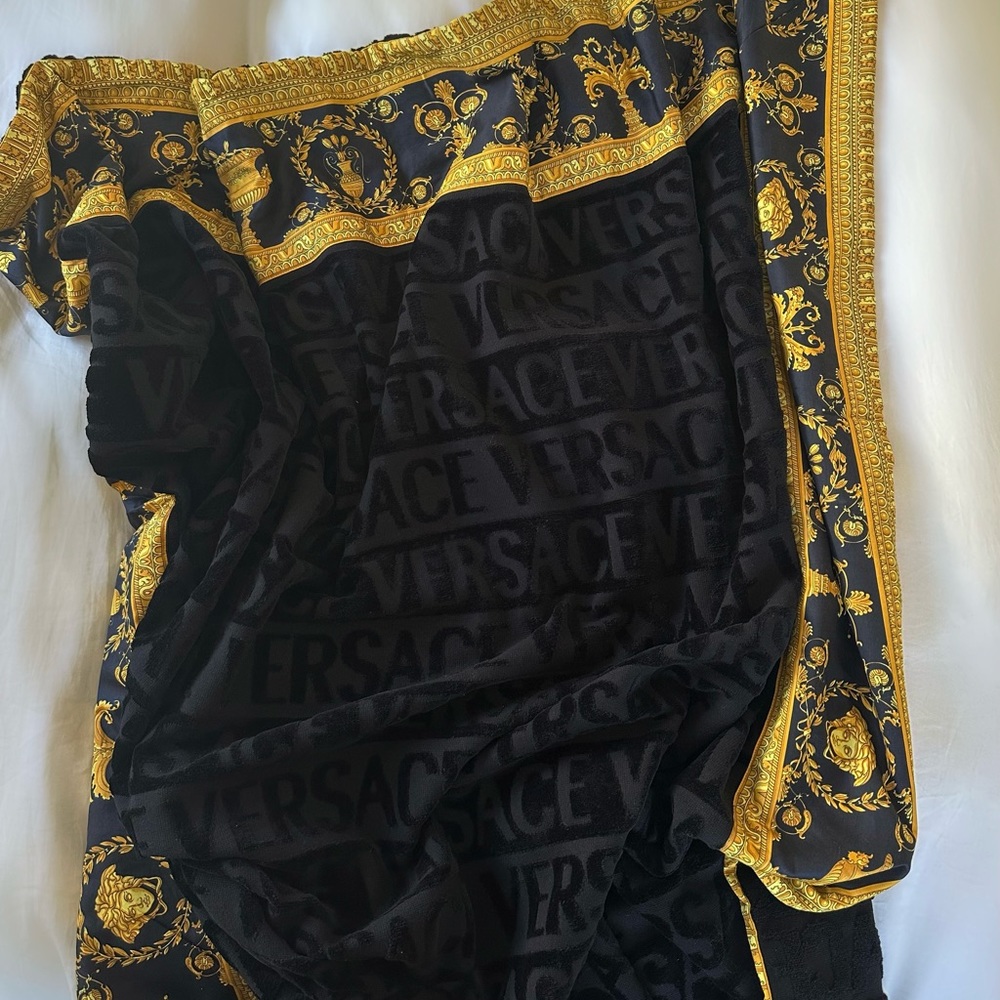 Versace Baroque Beach Towel